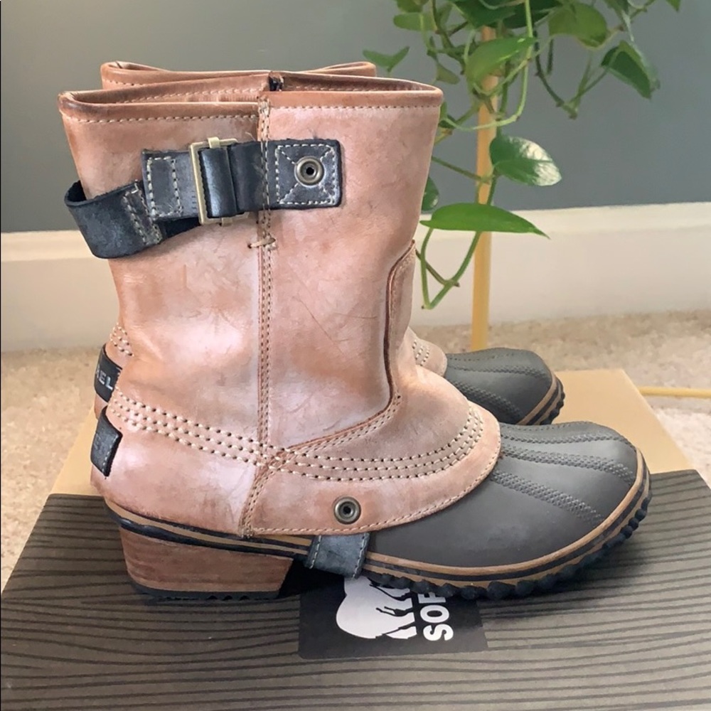 Sorel Slimpack Riding Boots (short)